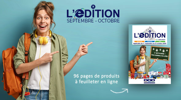 Parcourez L'édition Septembre Octobre 2025 et accédez aux milliers de produits par DOD